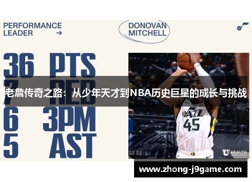 老詹传奇之路：从少年天才到NBA历史巨星的成长与挑战